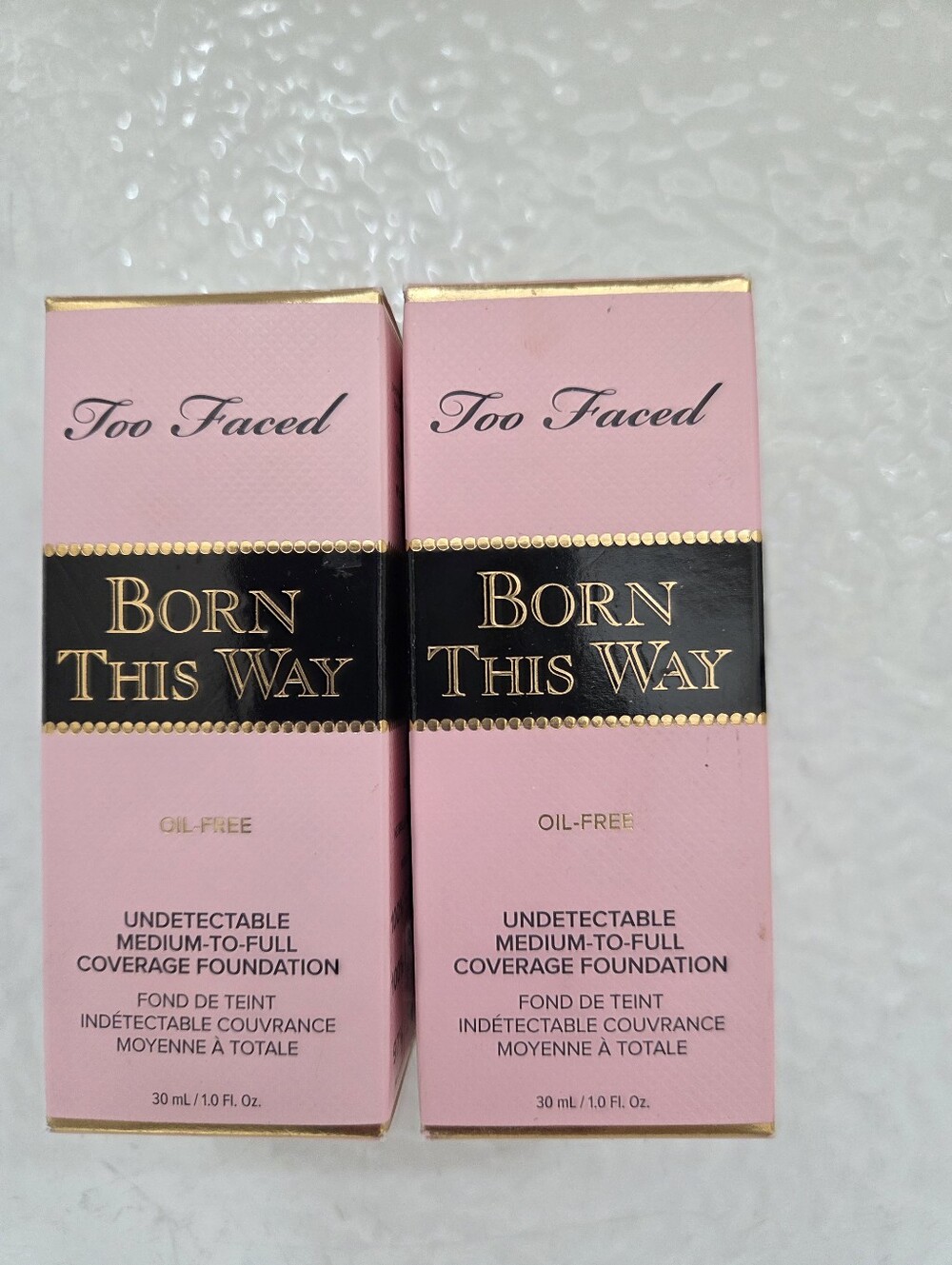 Set Of 2 For 25💥New Too Faced Born This Way Foundation Oil Free. Honey Shade